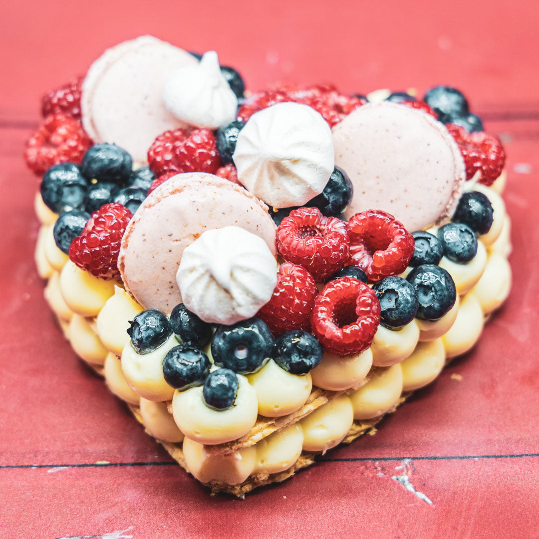 Gâteau coeur Saint Valentin